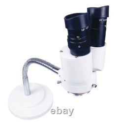 10X Dental Binocular Microscope Technician Inspection Microscope 360 Angle Head