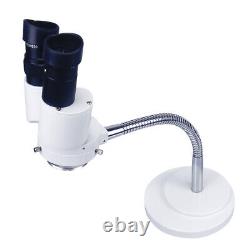 10X Dental Binocular Microscope Technician Inspection Microscope 360 Angle Head