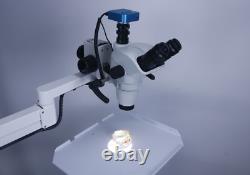 10X Dental Operating Surgery Ophthalmic Microscope 5W LED With Digital Camera CE