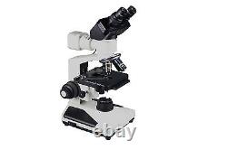 2000x Professional Binocular Metallurgical Microscope w Transmited Bottom Light