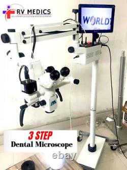 3 Step Dental Operating Surgical Microscope 110V/220V