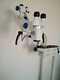 3 Step Floor Stand Surgical Ent Microscope Manual Fine Focusing