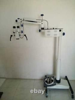 3 Step Floor Stand Surgical ENT Microscope Manual Fine Focusing