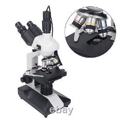 40X-5000X Trinocular Compound Lab Microscope SW350T with Electronic Eyepiece