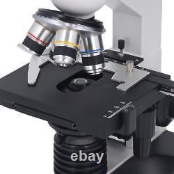 40X-5000X Trinocular Compound Lab Microscope SW350T with Electronic Eyepiece
