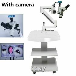 5W Dental Root Canal Therapy Operating Microscope Loups with Camera Trolley Type