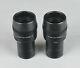 A Pair Of Large Leica Microscope Eyepiece L Plan 10x/25 M 506800 11506800