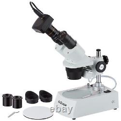 AmScope 20X-30X-40X-60X Stereo Microscope + Digital Camera