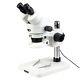 Amscope 3.5x-45x Inspection Zoom Power Stereo Microscope With 64-led Ring Light