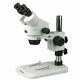 Amscope 3.5x-90x Stereo Zoom Inspection Industrial Microscope On Table Stand