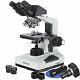 Amscope 40x-2000x Biological Lab Microscope +3mp Camera For Video + Still Images