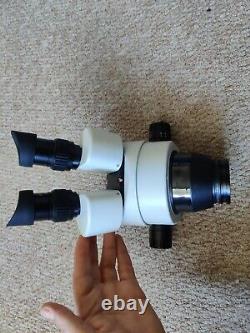 AmScope 7X-45X Binocular Zoom Power Stereo Microscope Head -Super Widefield View