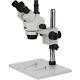 Amscope 7x-45x Trinocular Stereo Microscope On Pillar Stand With Xl Base