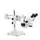 Amscope 3.5x-90x Binocular Stereo Zoom Microscope+144 Led +double Arm Boom Stand