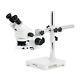 Amscope 7x-90x Binocular Stereo Zoom Microscope +64 Led Light On Single Arm Boom