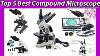 Best Compound Microscope Led Binocular Compound Lab Microscope Top Selling Microscope For Students