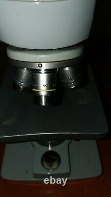 Binocular Microscope American Optical Instruments inc 2x eyepieces & 4x optics