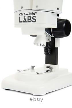 CELESTRON Labs S20 Entry-level Stereo Microscope with 20x Magnification