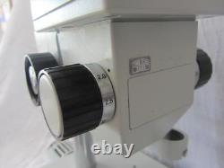 Carl Zeiss Jena Si10 Stereo Microscope, GF/Pw12.5x Eyepieces & Illuminator