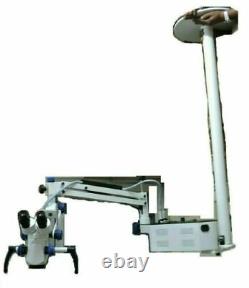 Ceiling Mount Dental Microscope with Inclinable Binoculars