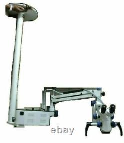 Ceiling Mount Dental Microscope with Inclinable Binoculars