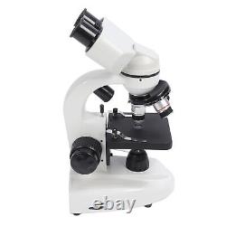 Lab Binocular Microscope 40X-5000X 360° Rotation Clear Image HD EU Plug 100-240V