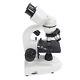 Lab Binocular Microscope 40x-5000x 360° Rotation Clear Image Hd Eu Plug 100-240v
