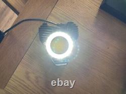 Leica Microscope LED Ring Light LED3000 MEB115 10450271 and Power Supply