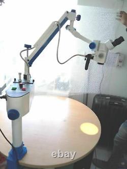Mars 3 Step Table Mounted LED Surgical Dental Microscope Manual Focusing
