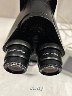 Nikon Microscope Eclipse E400 + Objectives NEXT DAY EXPRESS SHIP