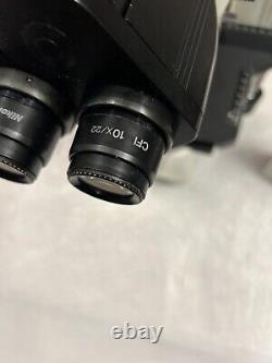 Nikon Microscope Eclipse E400 + Objectives NEXT DAY EXPRESS SHIP