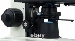 OMAX 40X-2000X LED Binocular Compound Microscope 2 Layer Coarse/Fine Focusing