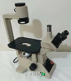 Olympus CK2 Inverted Phase Contrast Microscope With 2 Lens