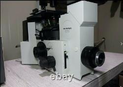 Olympus IX70 Inverted contrast Fluorescence Microscope