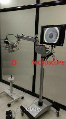 OphthaMicroscope 5StepMagnificationWith HDCamera LEDlightTilting Binocular Head