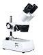 Radical 10x-20x -30x-60x Binocular Stereo Gem Microscope W Top Bottom Light