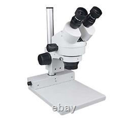Radical 165mm/6 WD 45x Zoom Stereo Disection Industrial Microscope Circular LED