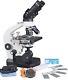 Radical 2000x Binocular Biology Medical Compound Vet Battery Led Microscope