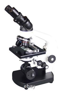 Radical 2000x Binocular Biology Medical Compound Vet Battery LED Microscope