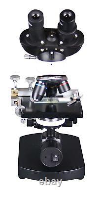 Radical 2000x Binocular Biology Medical Compound Vet Battery LED Microscope