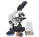 Radical 2000x Binocular Compound Microscope Battery 3d Stage Splan Optics Slides