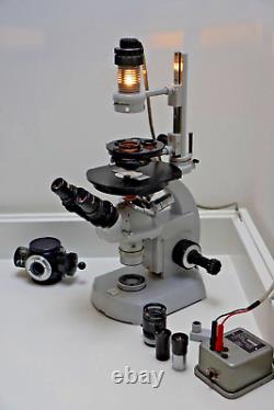 ZEISS Inverted Phase Contrast Microscope with extras